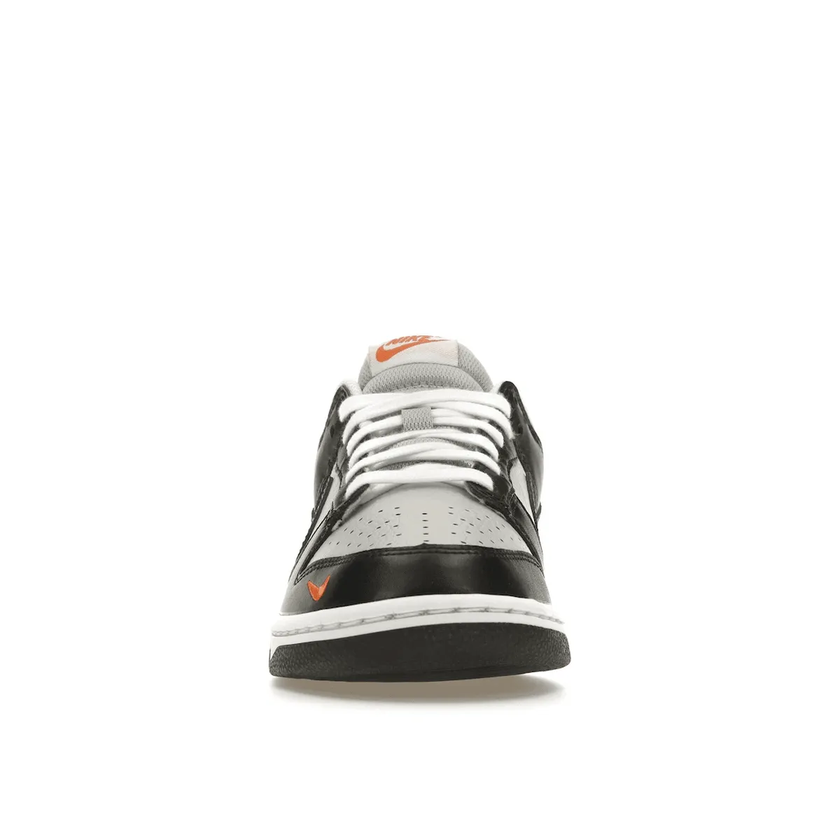 Daily Comfort Style Nike Dunk Low Black Total Orange Mini Swoosh
