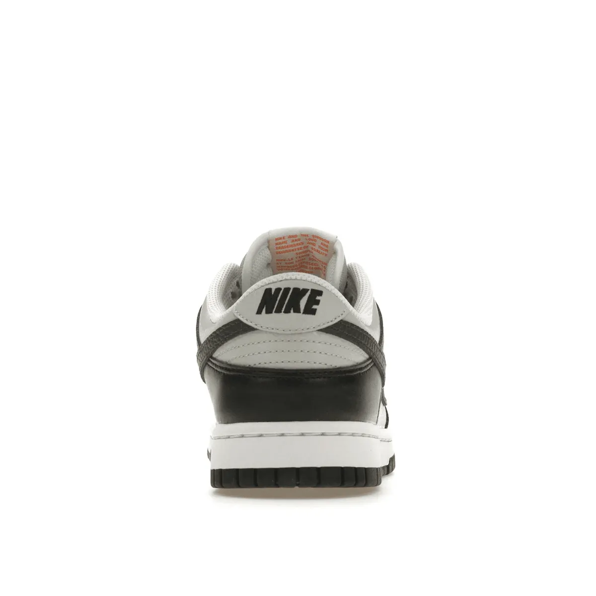 Daily Comfort Style Nike Dunk Low Black Total Orange Mini Swoosh