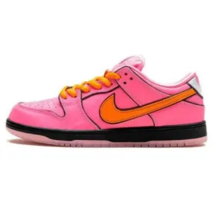 Nike SB Dunk Low Pro x Powerpuff Girls Blossom Platform Style