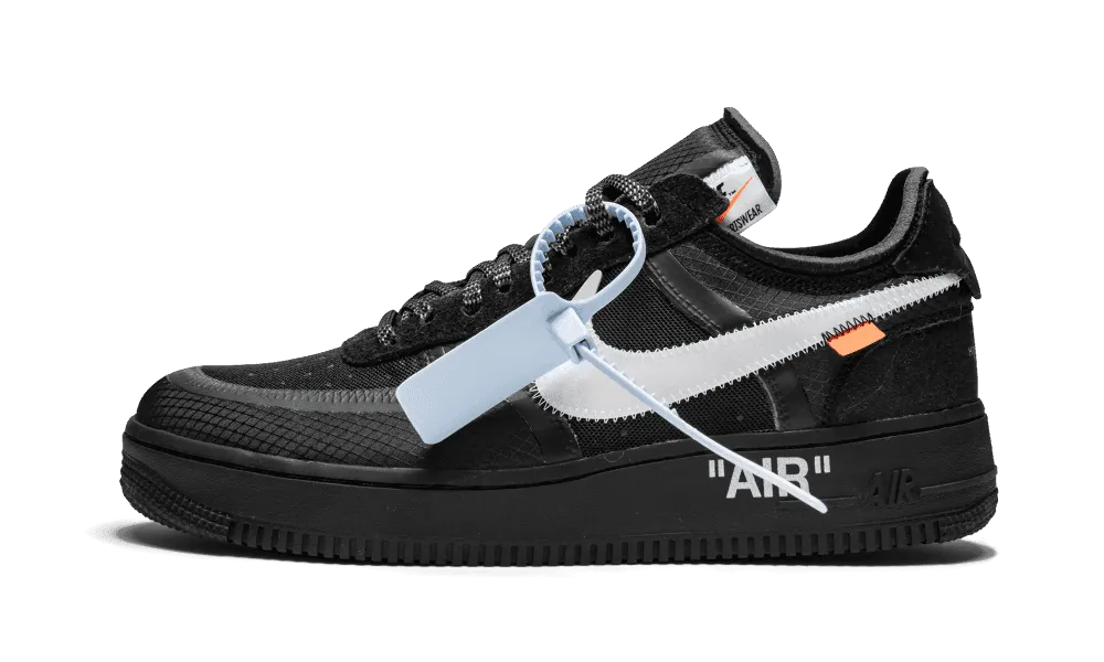 Air Force 1 X Off White Black White Form Boost