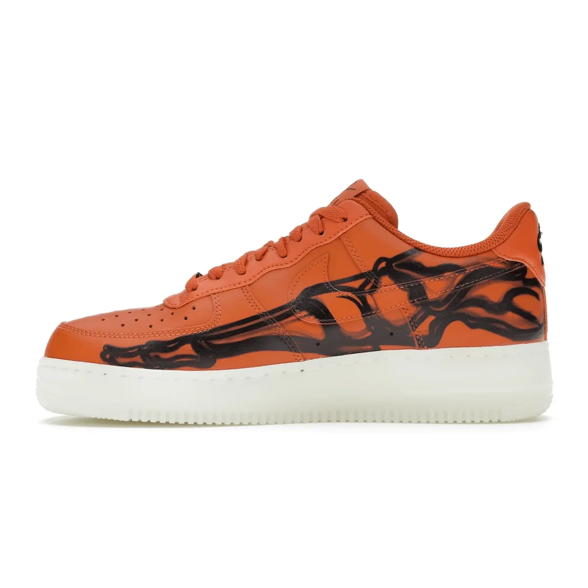 Daily Step Air Force 1 Orange Skeleton