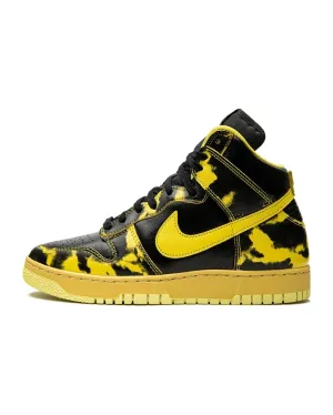 Nike Dunk High 1985 Yellow Acid Wash Lake Jog