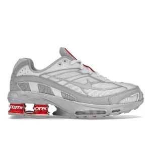 Nike Shox Ride 2 SP Supreme White Zipper Closure