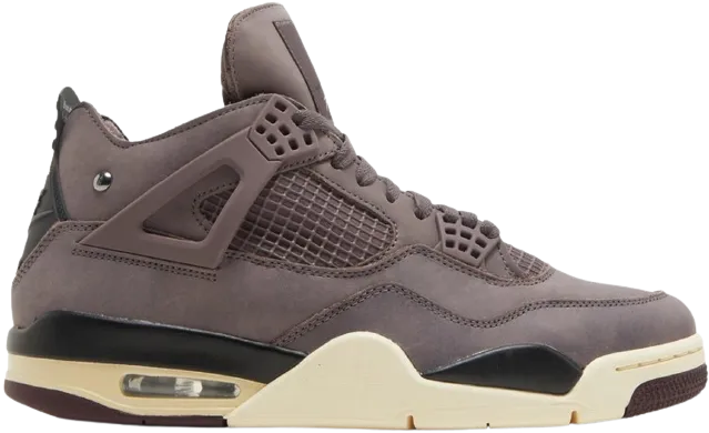 Foot Hugging AJ 4 x A Ma Manire Violet Ore