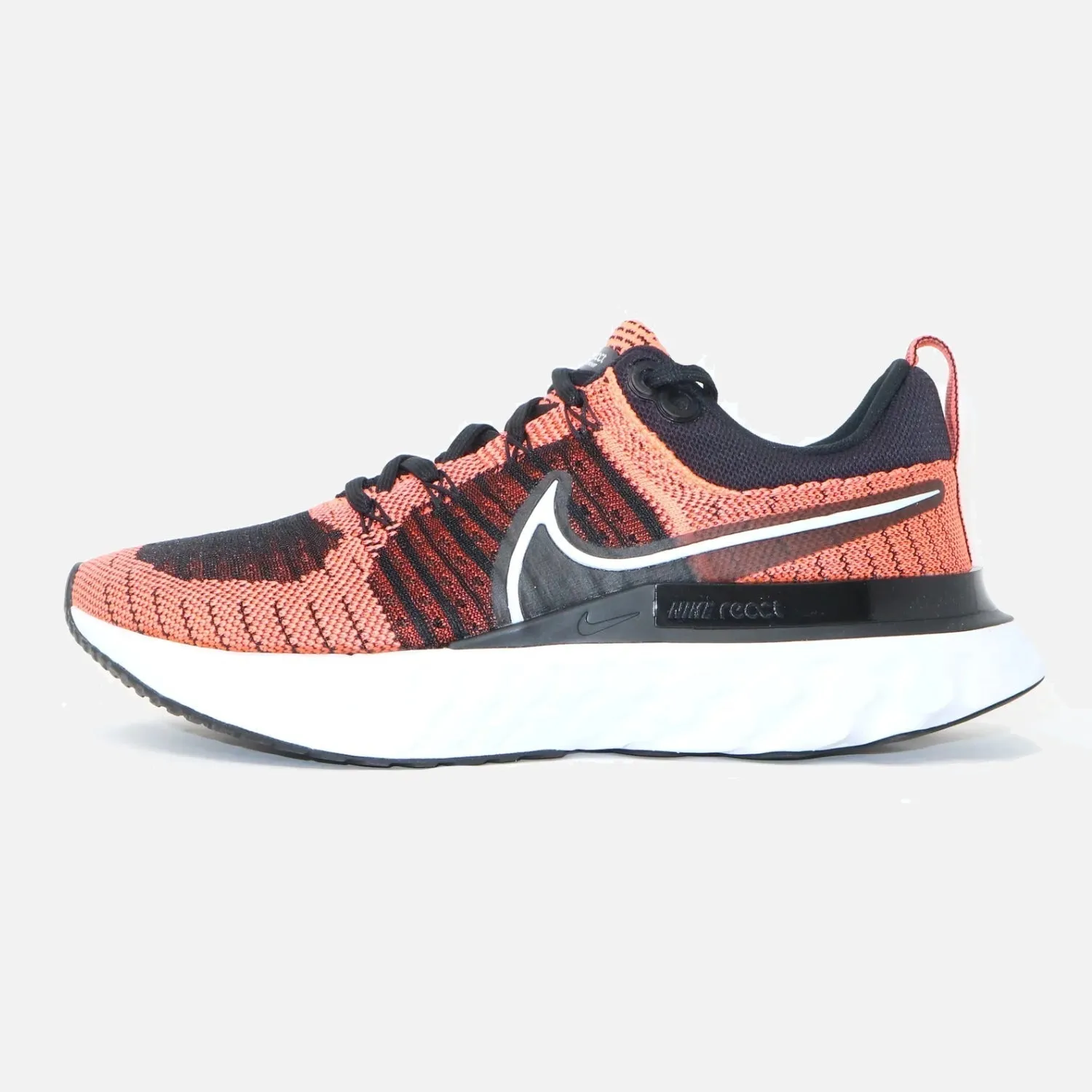 Soft surface cushioning 10K Women's Nike React Infinity Run Flyknit 2- Mango