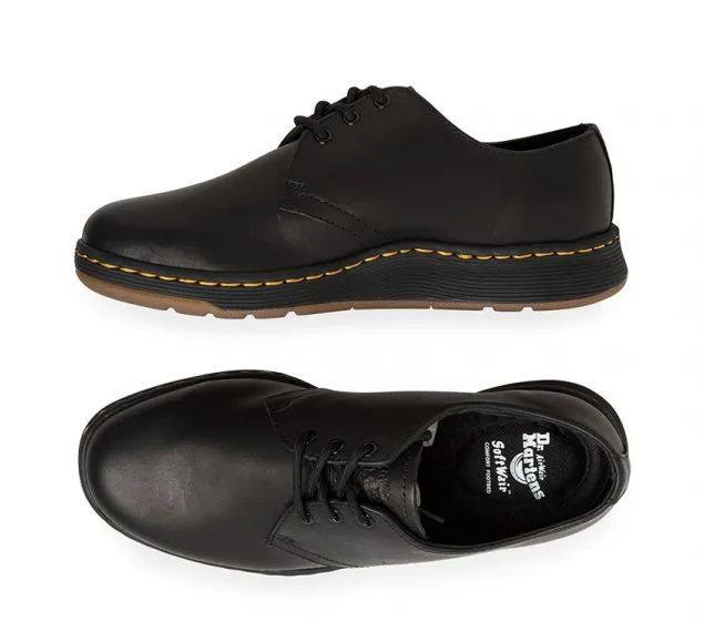DR MARTENS | CAVENDISH 3-EYE SHOE BLACK Comfort-Walk