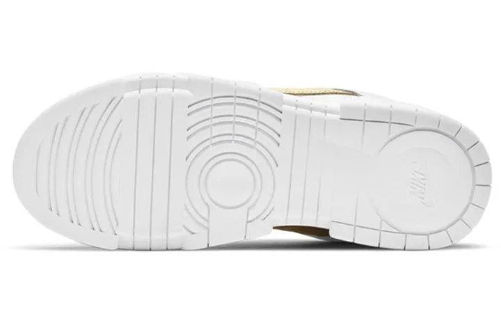 Dunk Low Disrupt White Metallic Gold Everyday Slip-On