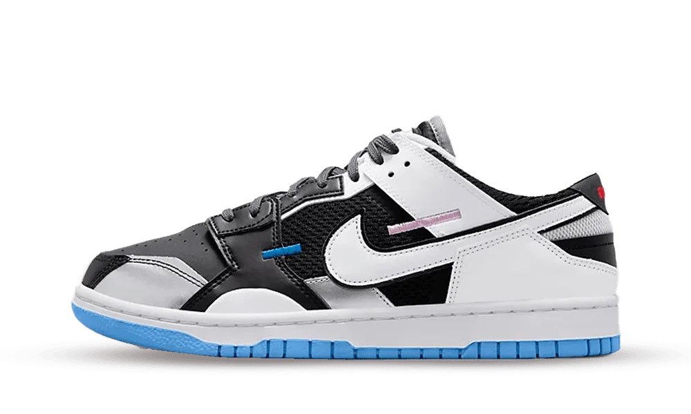 Dunk Low Scrap University Blue White Fresh Ease