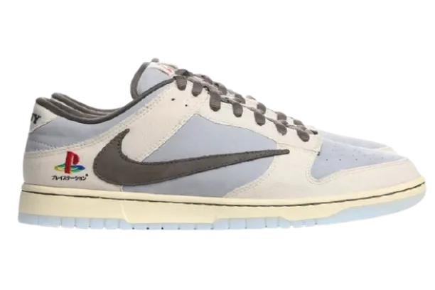 Workout Ready College Style Dunk Low Travis Scott Cactus Jack x Playstation