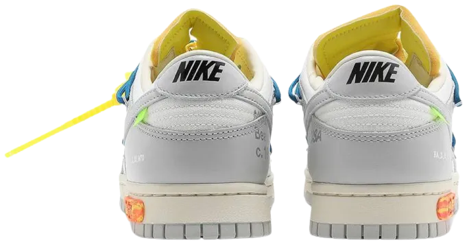 Dunk Low X OW Lot 10 Quick - drying shoe upper