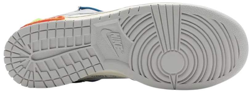 Dunk Low X OW Lot 10 Quick - drying shoe upper