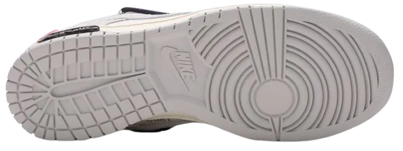 Dunk Low X OW Lot 20 complex design
