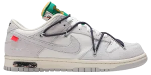 concrete running footwear humid - climate running shoes Dunk Low X OW Lot 20