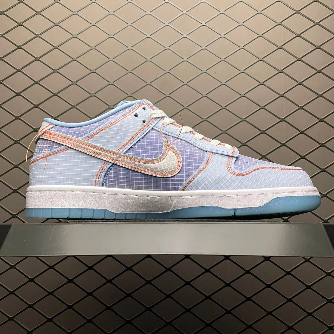 Dunk Low x Union LA Passport Pack - Psychic Blue Minimal Look