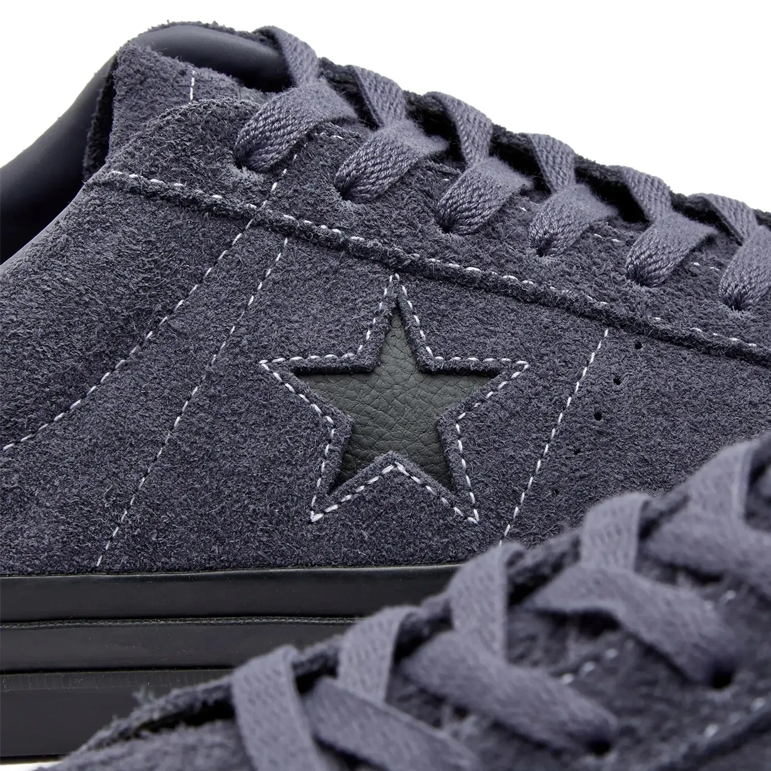 Durable outsole Converse One Star Pro Classic Suede Low Dark Moth