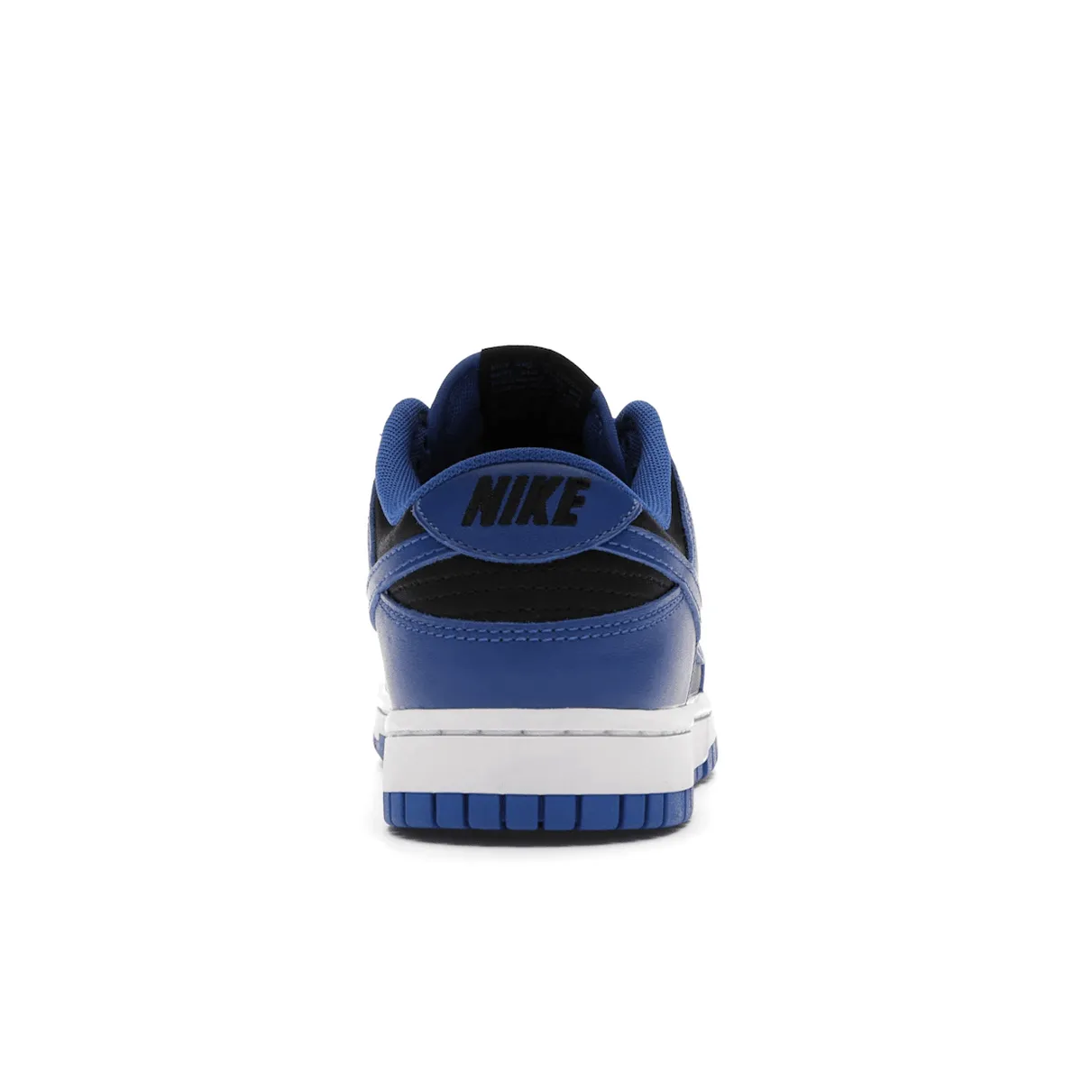 durable soles Nike Dunk Low Retro Black Hyper Cobalt