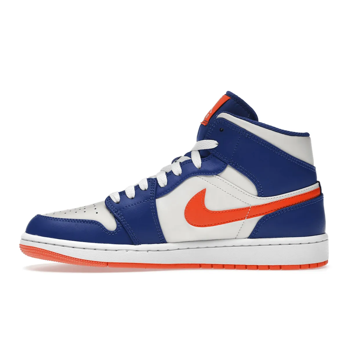 Durable Stitching Air Jordan 1 Mid Knicks