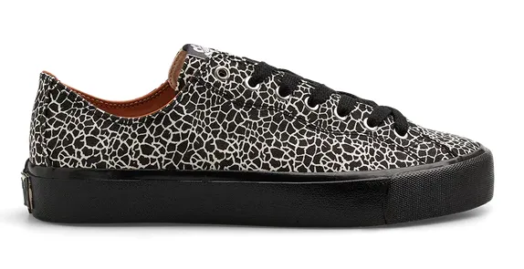 Durable touch Last Resort VM003 Canvas LO Shoe - Cracked Black/White
