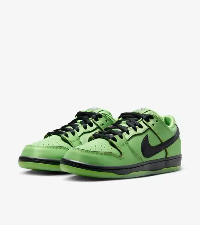 Easy Glide-In Nike SB Dunk Low Pro x Powerpuff Girls Buttercup