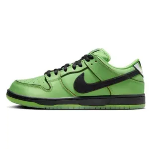 Airport Run Wood Path Nike SB Dunk Low Pro x Powerpuff Girls Buttercup