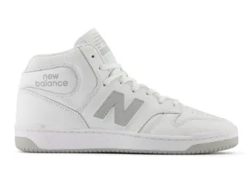 Easy Slip-On NB Numeric 480 High Shoe - HWG (White/Grey)
