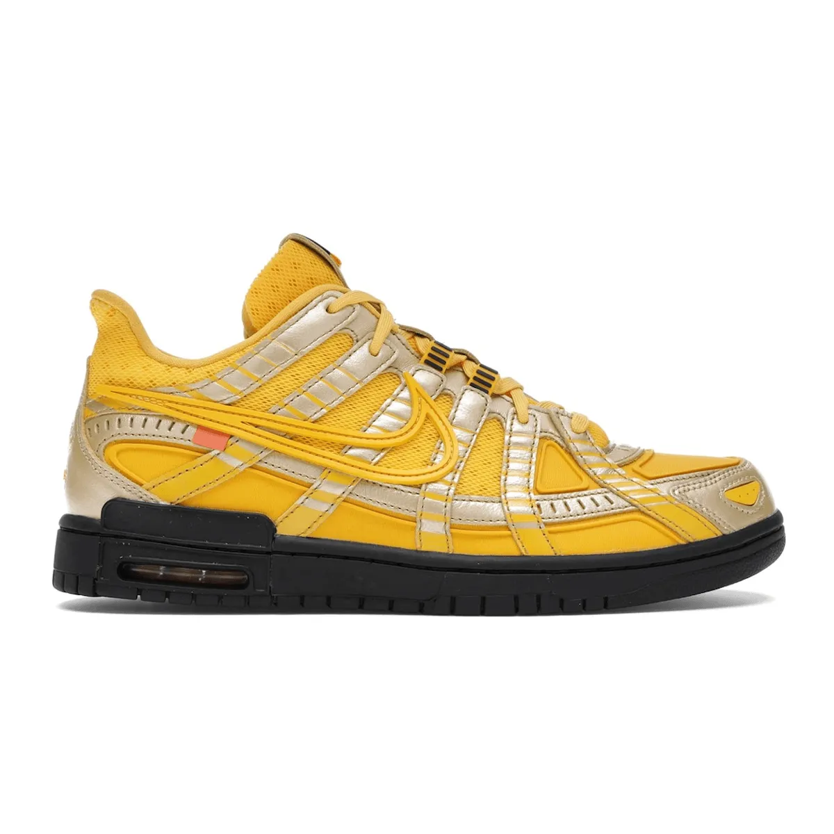 Easy Step Glide-Out Nike Air Rubber Dunk Off-White University Gold