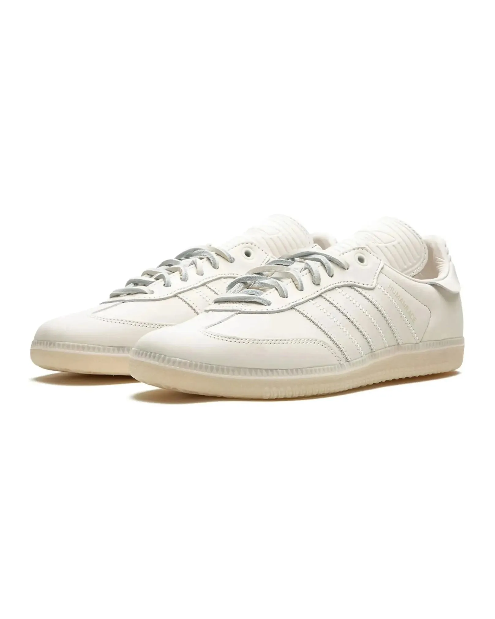 Easy Step-On Comfort Adidas Samba X Pharrell Humanrace White