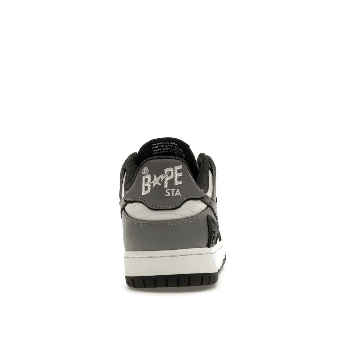 Eco-friendly A Bathing Ape Sk8 Sta #5 Black White Grey