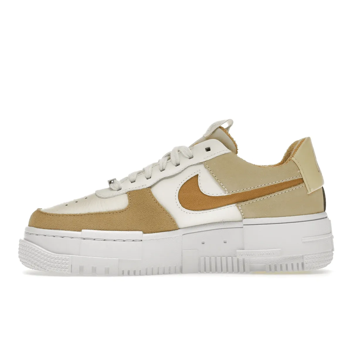 Effortless Chic Air Force 1 Pixel Sail Tan