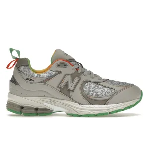 New Balance 2002R GANNI Rain Cloud running with a mid - top design natural leather shoe quality