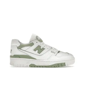 New Balance 550 White Mint Green Sturdy flexibility Comfortable Walking