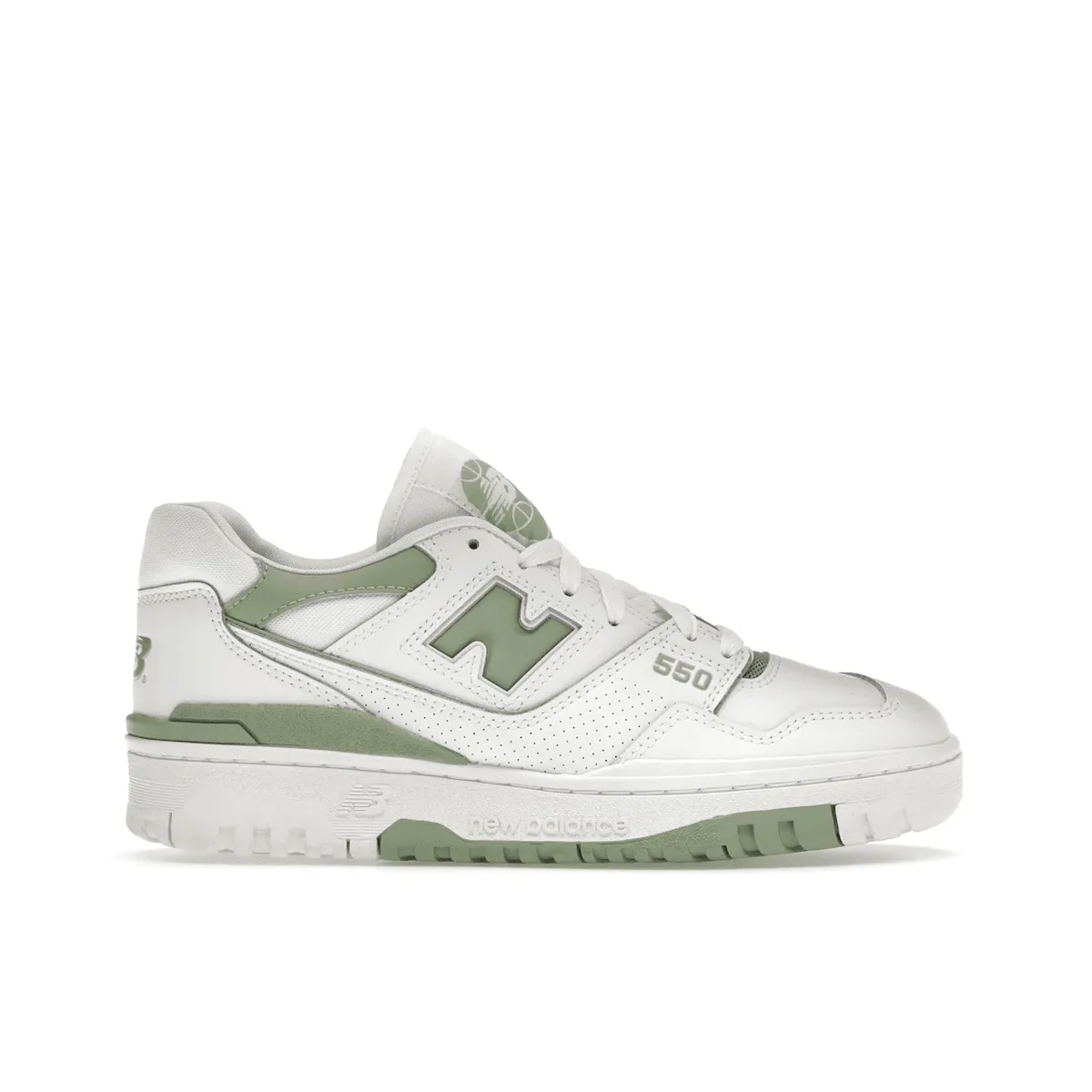 Elevated durability New Balance 550 White Mint Green