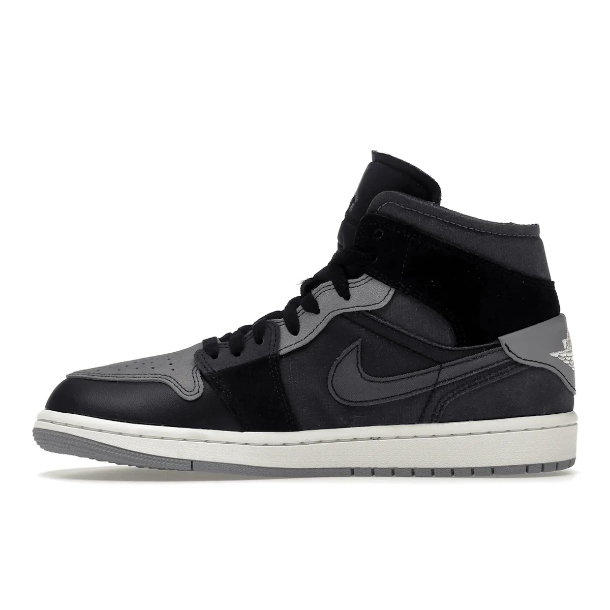 Elite Control Air Jordan 1 Mid Craft Inside Out Black
