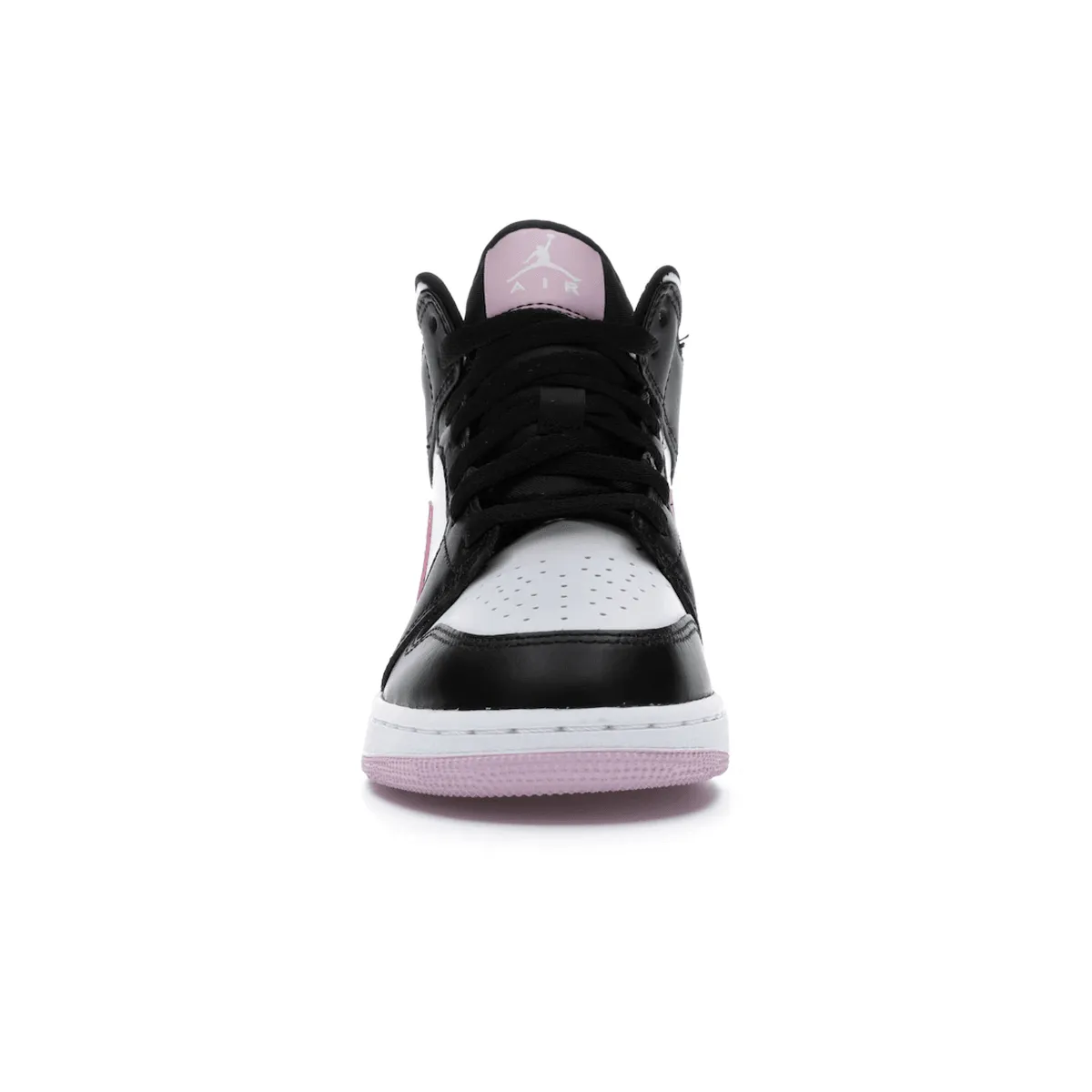 Elite performance Air Jordan 1 Mid White Black Light Arctic Pink