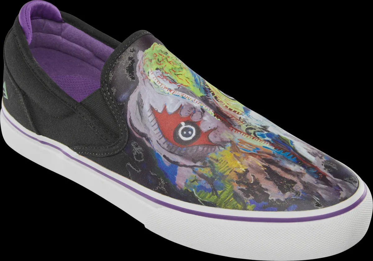 Emerica Wino G6 Slip-On Shoe X Dinosaur Jr. (Black/Purple) Dynamic support