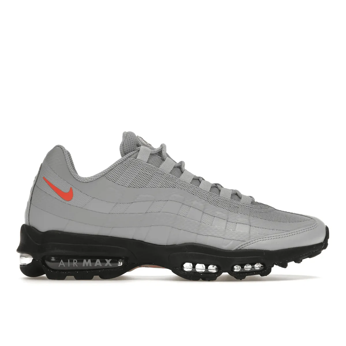 endurance - built Nike Air Max 95 Ultra Wolf Grey Bright Crimson