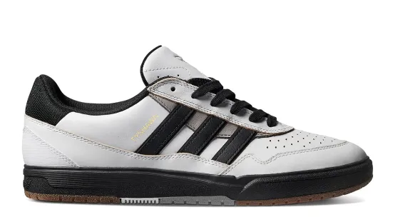 Endurance Grip Adidas Tyshawn II Shoe - Crystal White/Core Black