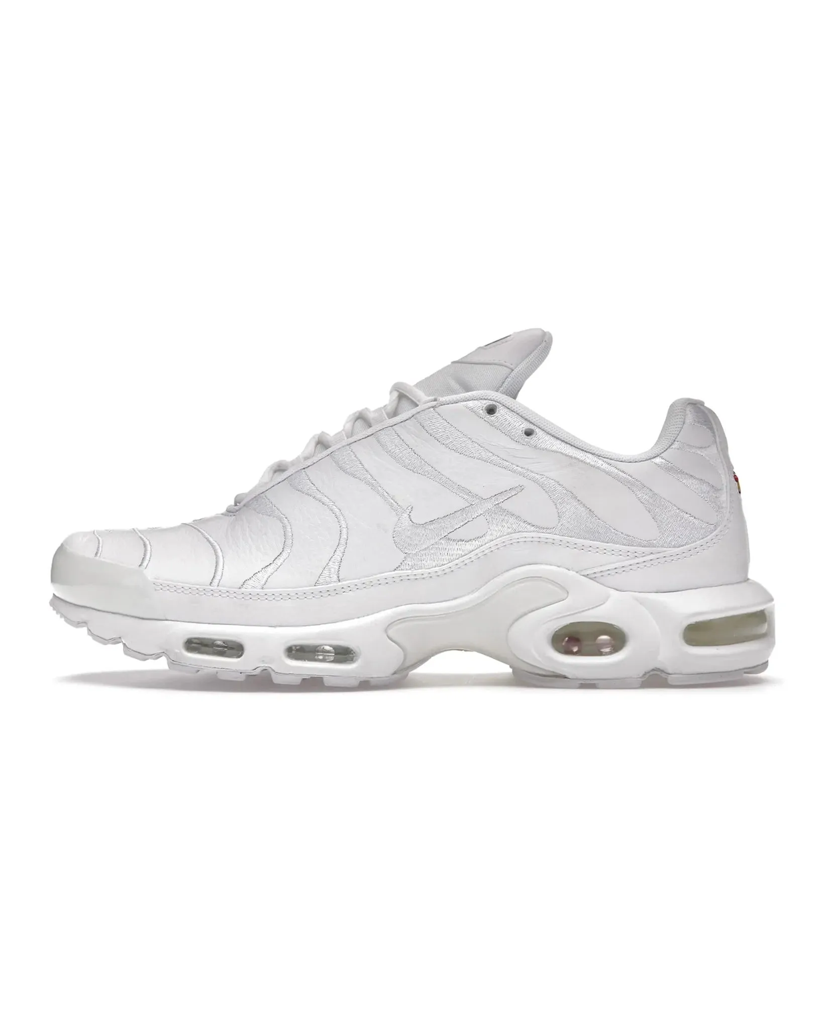Nike TN Premium Triple White Lightweight Gear Modern Look