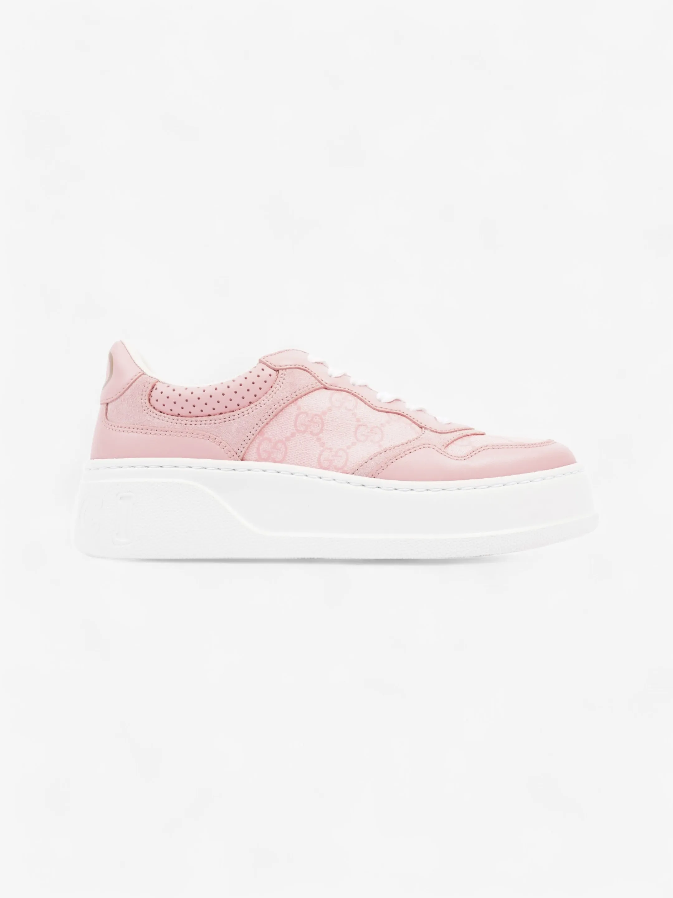 Energy Fit Gucci GG Supreme Sneakers Pink / White Canvas EU 37 UK 4