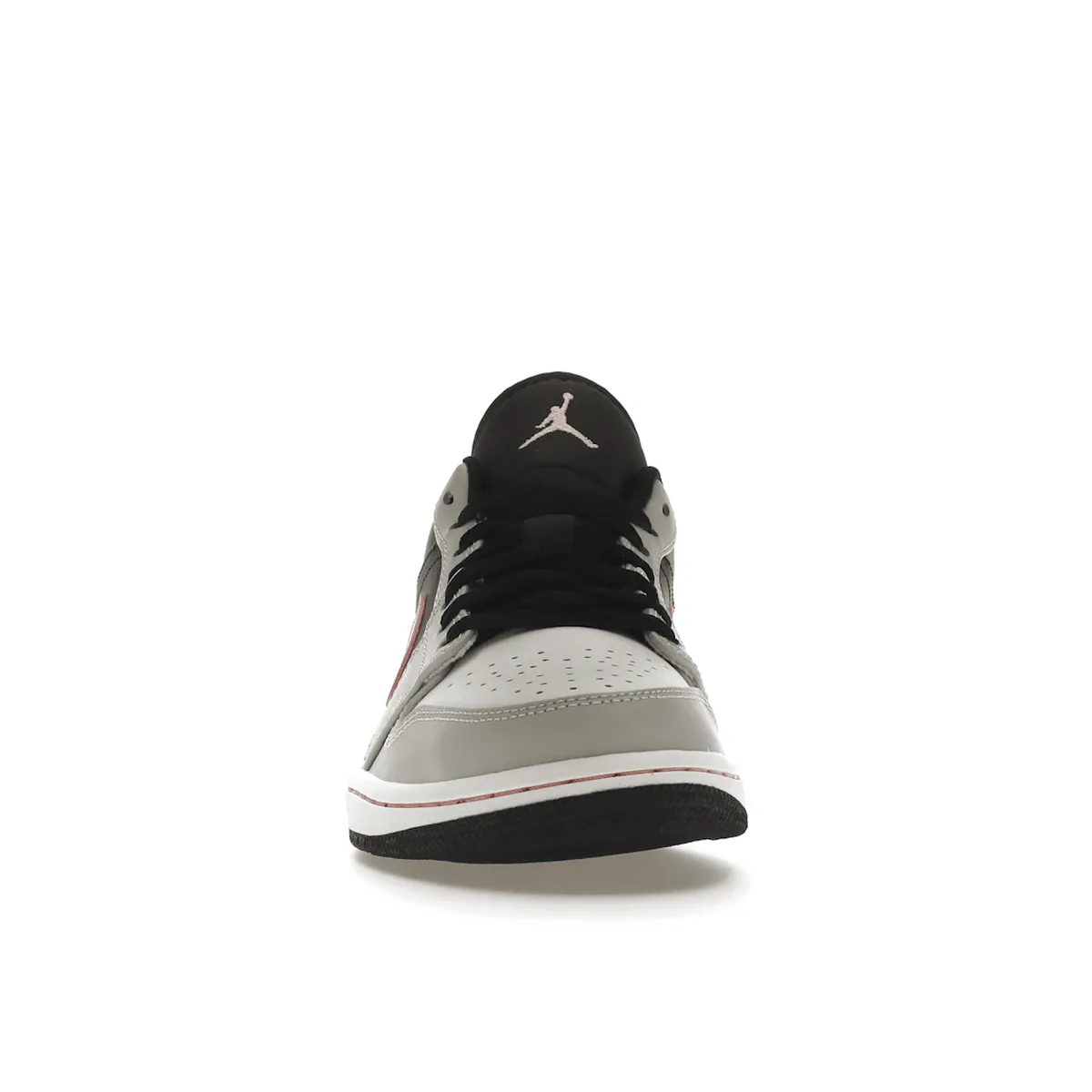 Enhanced Fit Air Jordan 1 Low Black Grey Pink