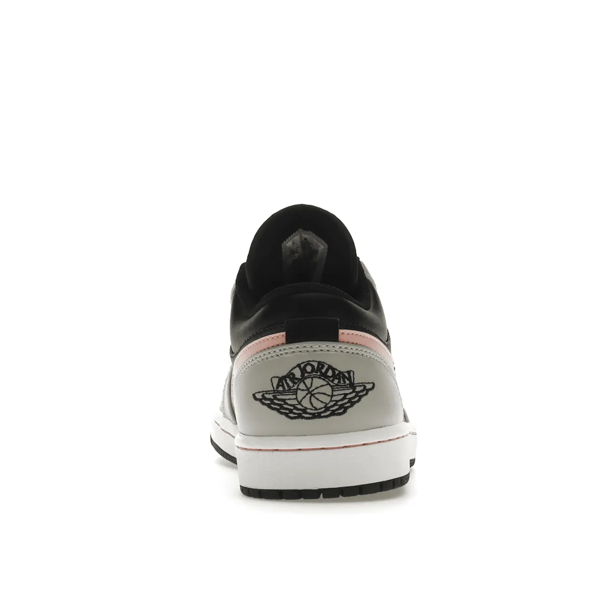 Enhanced Fit Air Jordan 1 Low Black Grey Pink