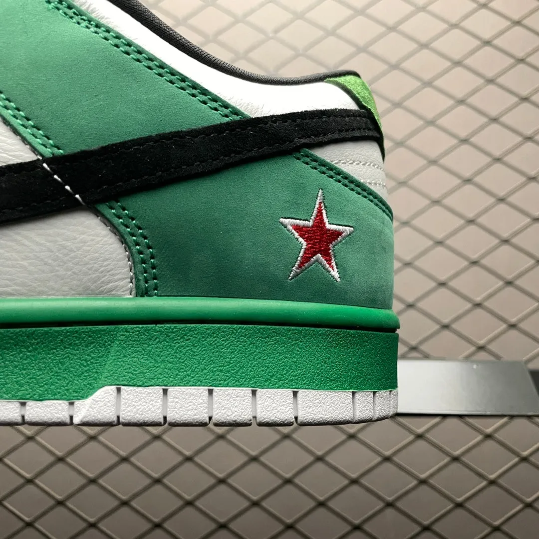 Enhanced grip SB Dunk Low Heineken