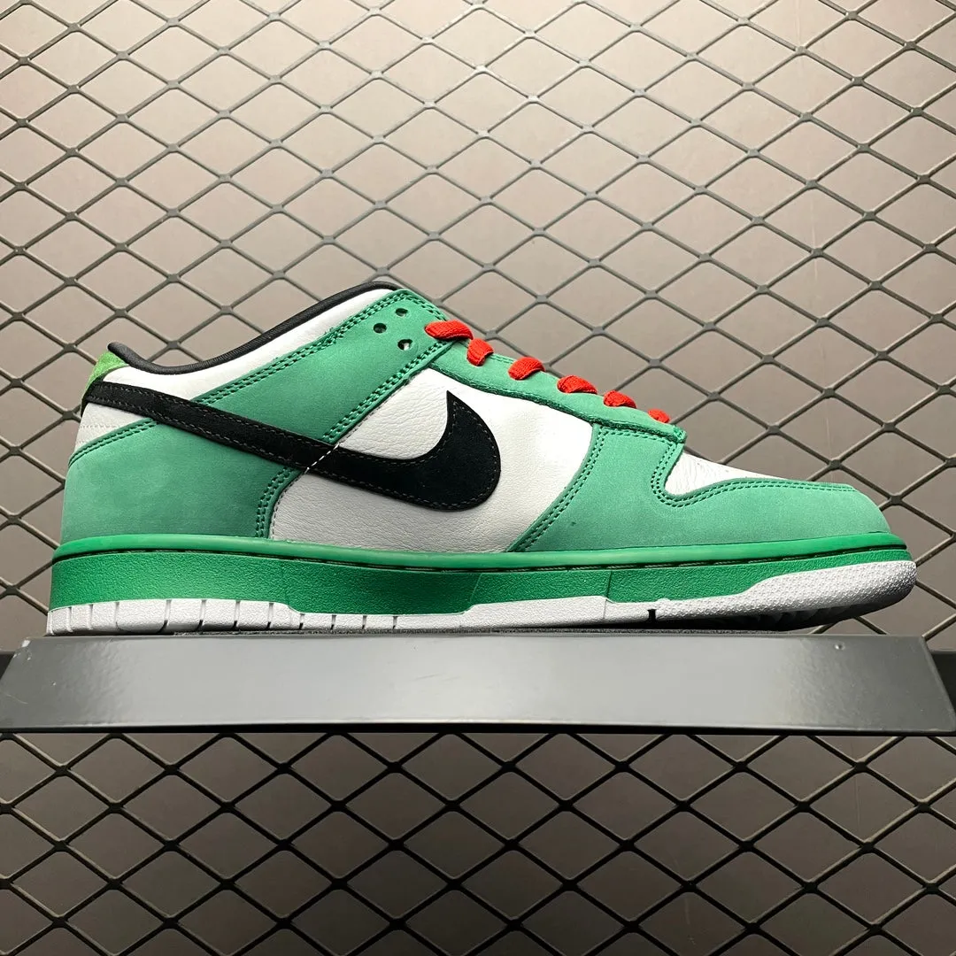 Enhanced grip SB Dunk Low Heineken