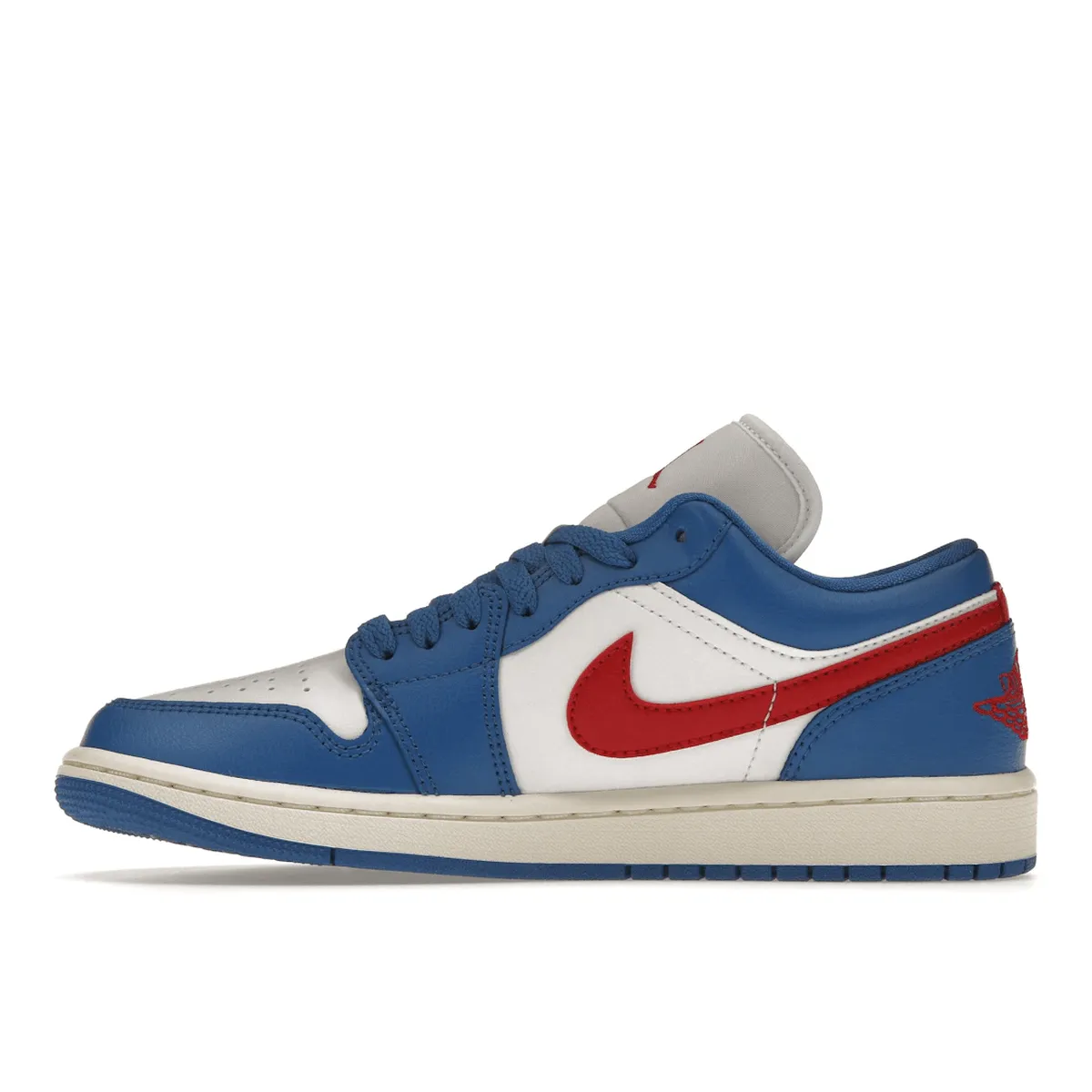 Enhanced Lift Air Jordan 1 Low Sport Blue Gym Red