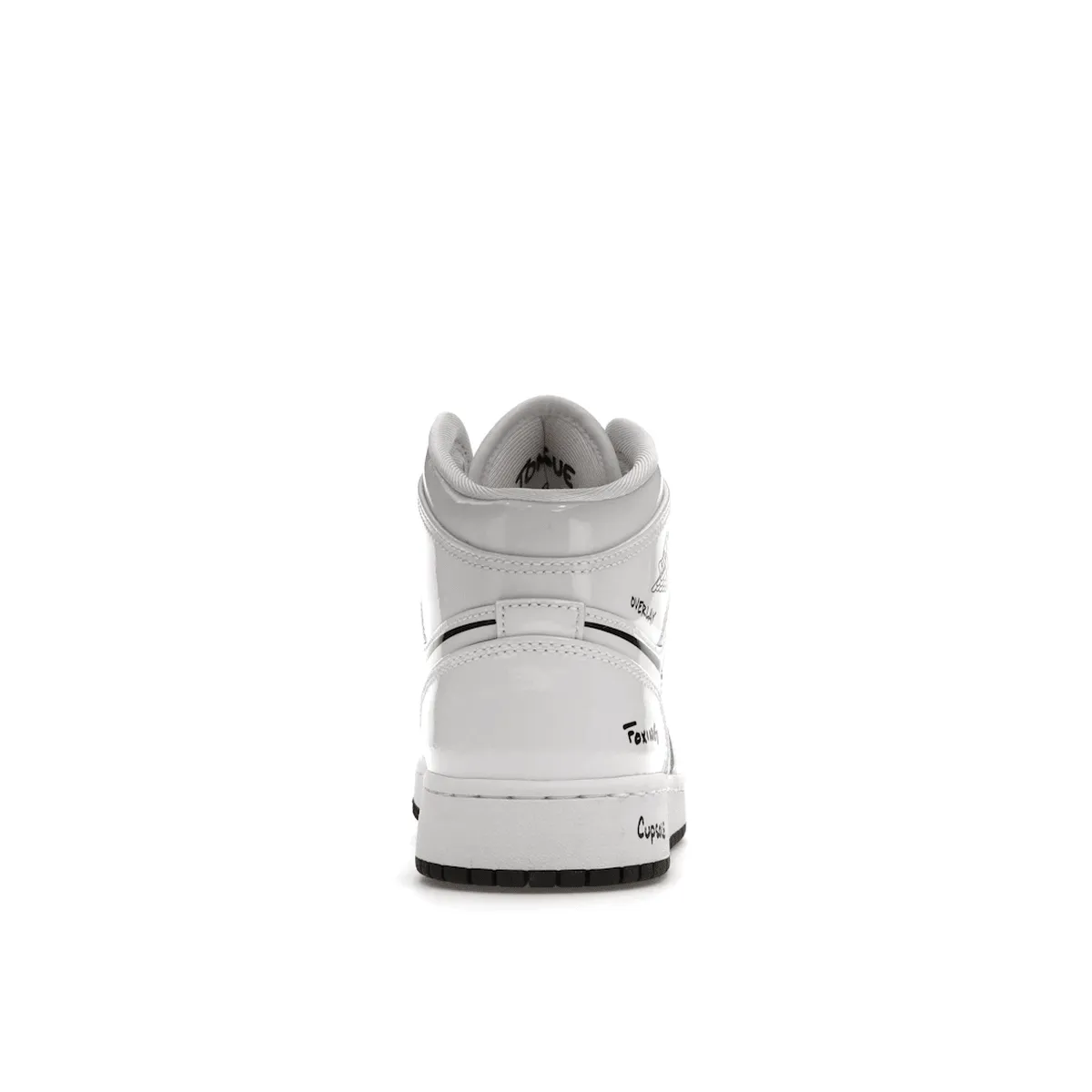 Enhanced Speed Air Jordan 1 Mid Schematic