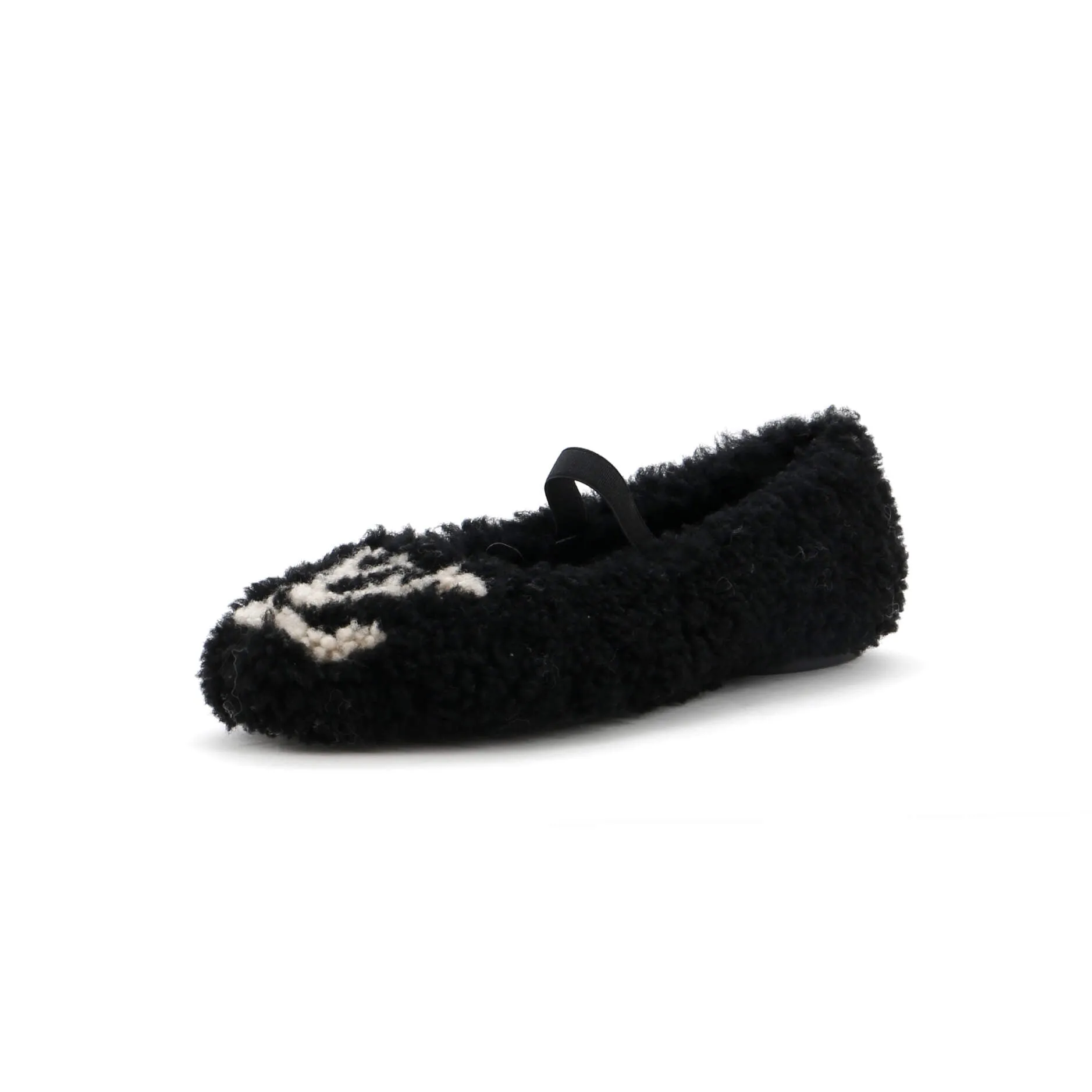 Every Step Louis Vuitton Women's Popi Ballerina Flats Shearling