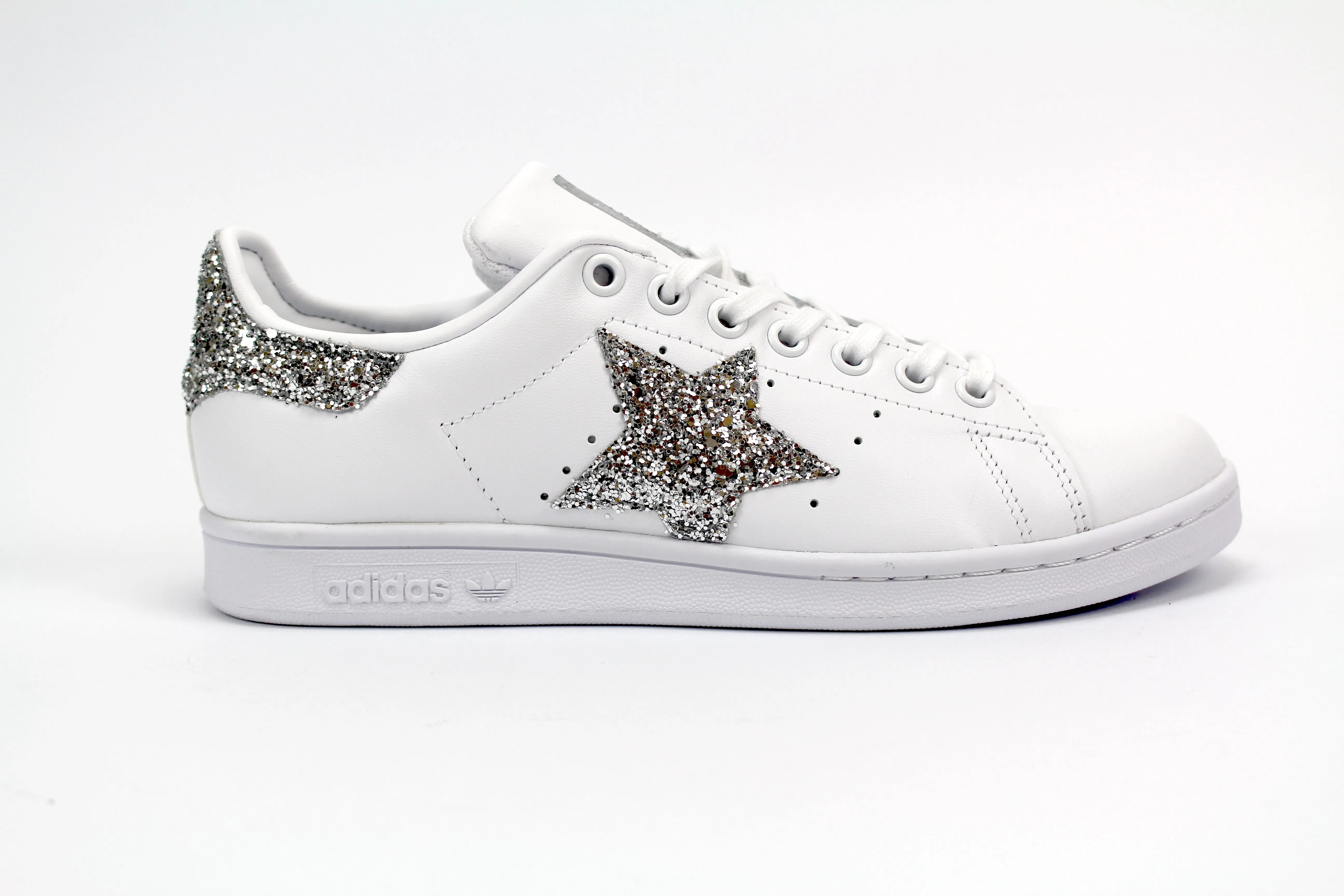 Everyday Glide Adidas Stan Smith Stella Glitter Argento