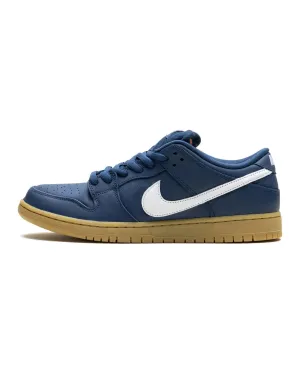 Nike SB Dunk Low Navy Gum Snack Run Memory Foam
