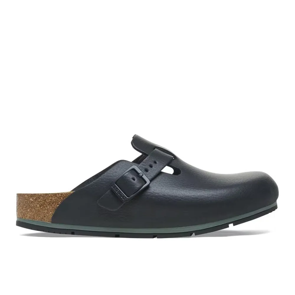 extra-cushion Birkenstock Boston PRO Leather - Black