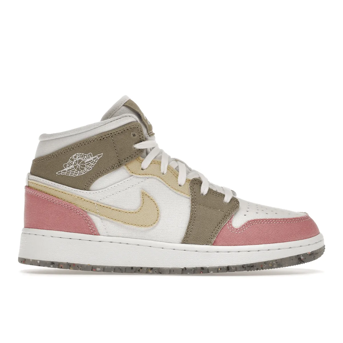 Extreme Durability Air Jordan 1 Mid SE Pastel Vivid Green Grind